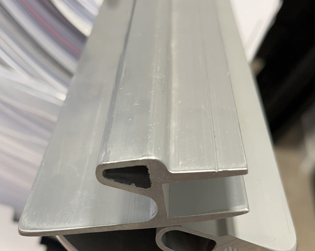 Triangle Aluminum Side Joiner Bar of Inflatable Boat,  Pair of 2ft to 28&quot; long