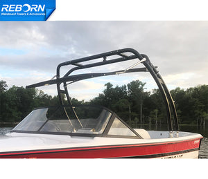 Reborn Launch Forward-Facing Wakeboard Tower - Polished