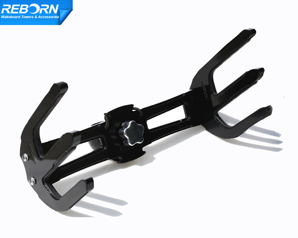 Reborn Pro2 Quick Release Waterski Rack (Polished / Glossy Black)