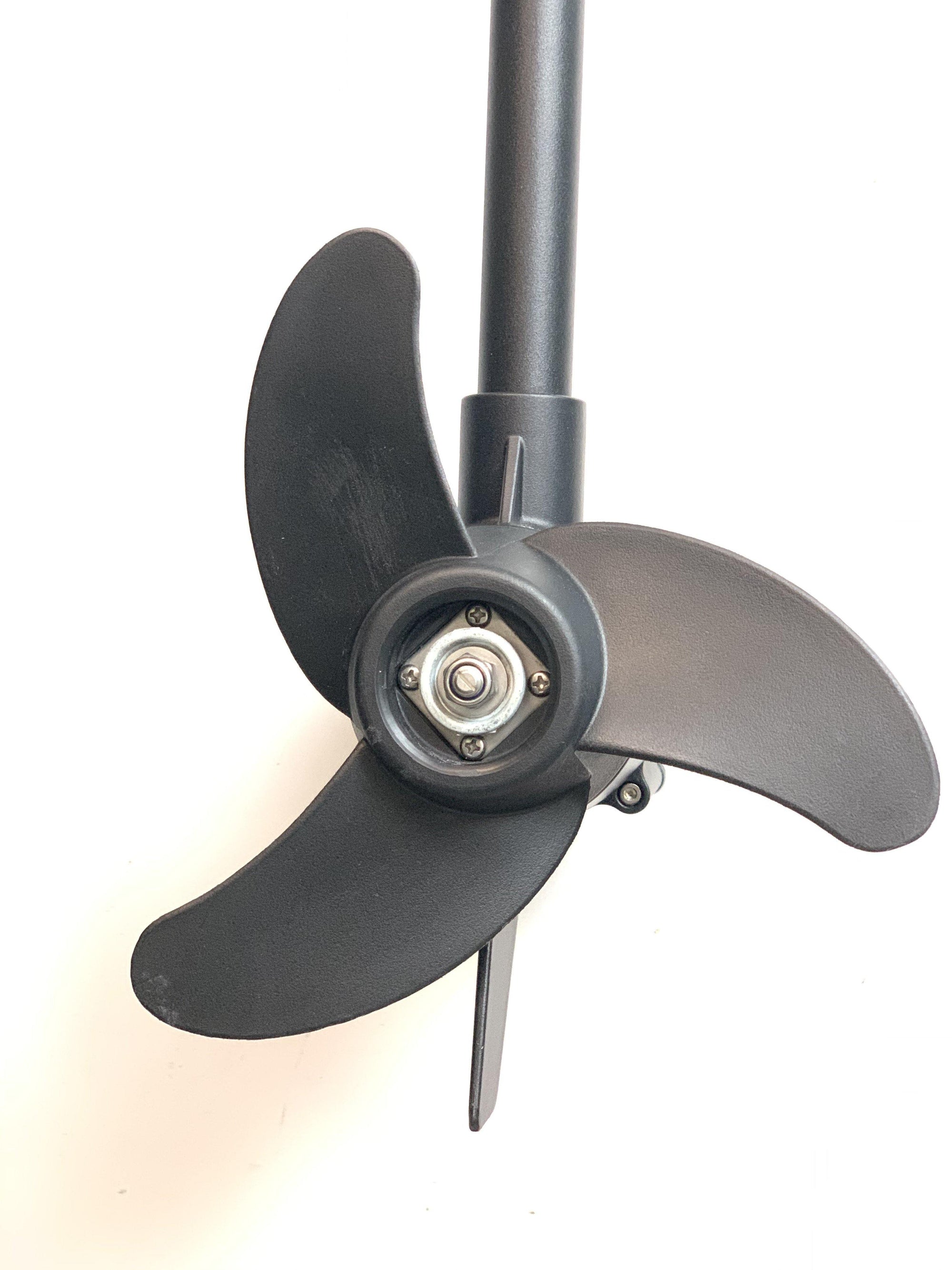Black Fiberglass Reinforced Nylon Propeller Kit for Seamax PowerMax Models Trolling Motor - Seamax Marine