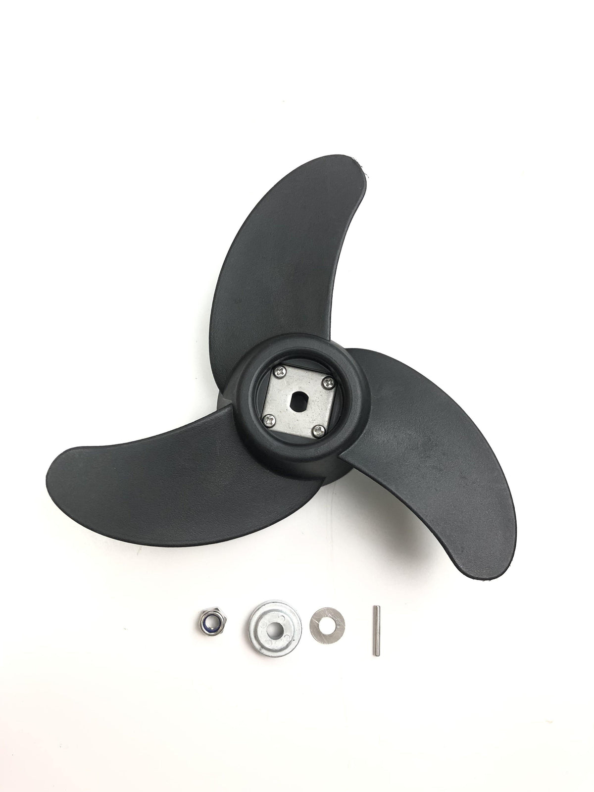 Black Fiberglass Reinforced Nylon Propeller Kit for Seamax
