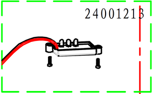 Parts for PowerMax Trolling Motor 3HP Model - 24V Lamp Panel / Part# 24001213 - Seamax Marine