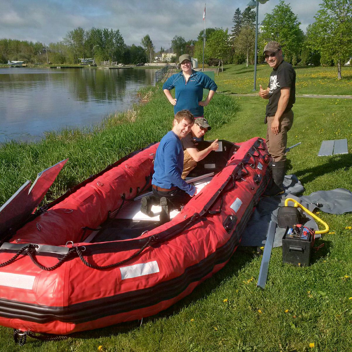 Seamax Ocean470T 15.5 Feet Commercial Grade Inflatable Boat, Max 12 Passengers and 40HP Rated - Seamax Marine