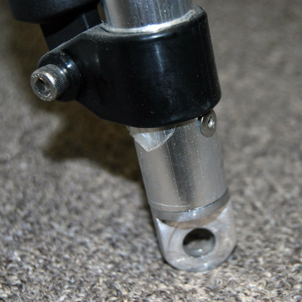 Bimini: Eye End Inner Cap for 1&quot; Pole, 360 Degree Turning Hole, Stainless Steel - Seamax Marine