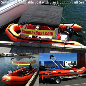 Seamax Bimini Solution for Inflatable Boat, Fiberglass Boat, and Aluminum Boat - Seamax Marine