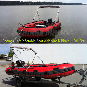 Seamax Bimini Solution for Inflatable Boat, Fiberglass Boat, and Aluminum Boat - Seamax Marine