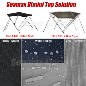 Seamax Bimini Solution for Inflatable Boat, Fiberglass Boat, and Aluminum Boat - Seamax Marine