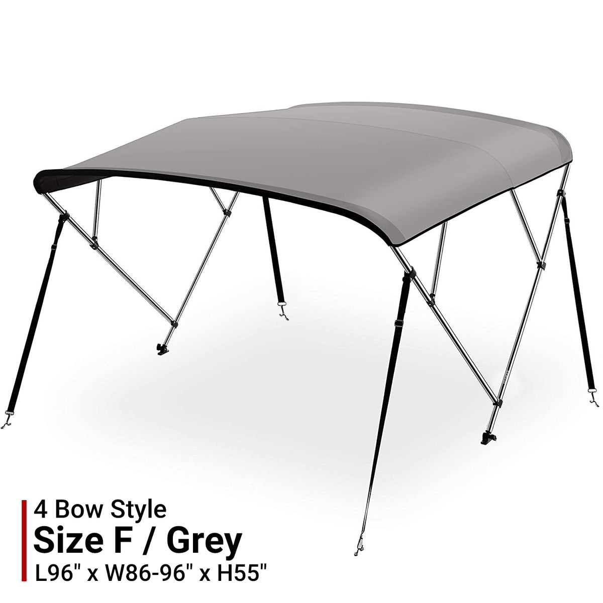 Seamax Bimini Solution for Sport Inflatable Boats (PVC and Hypalon) with Suitable Options