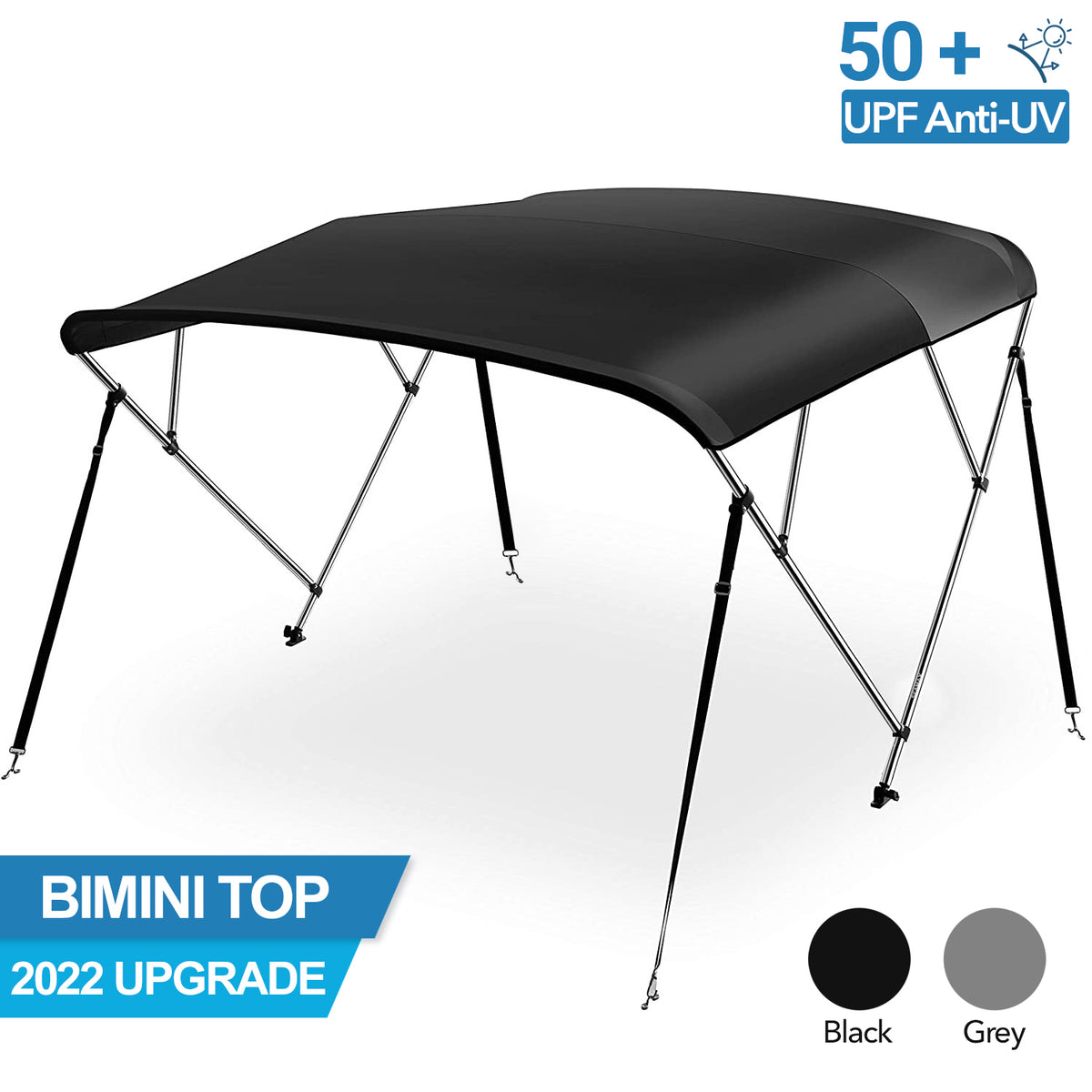 Seamax Bimini Solution for Sport Inflatable Boats (PVC and Hypalon) with Suitable Options