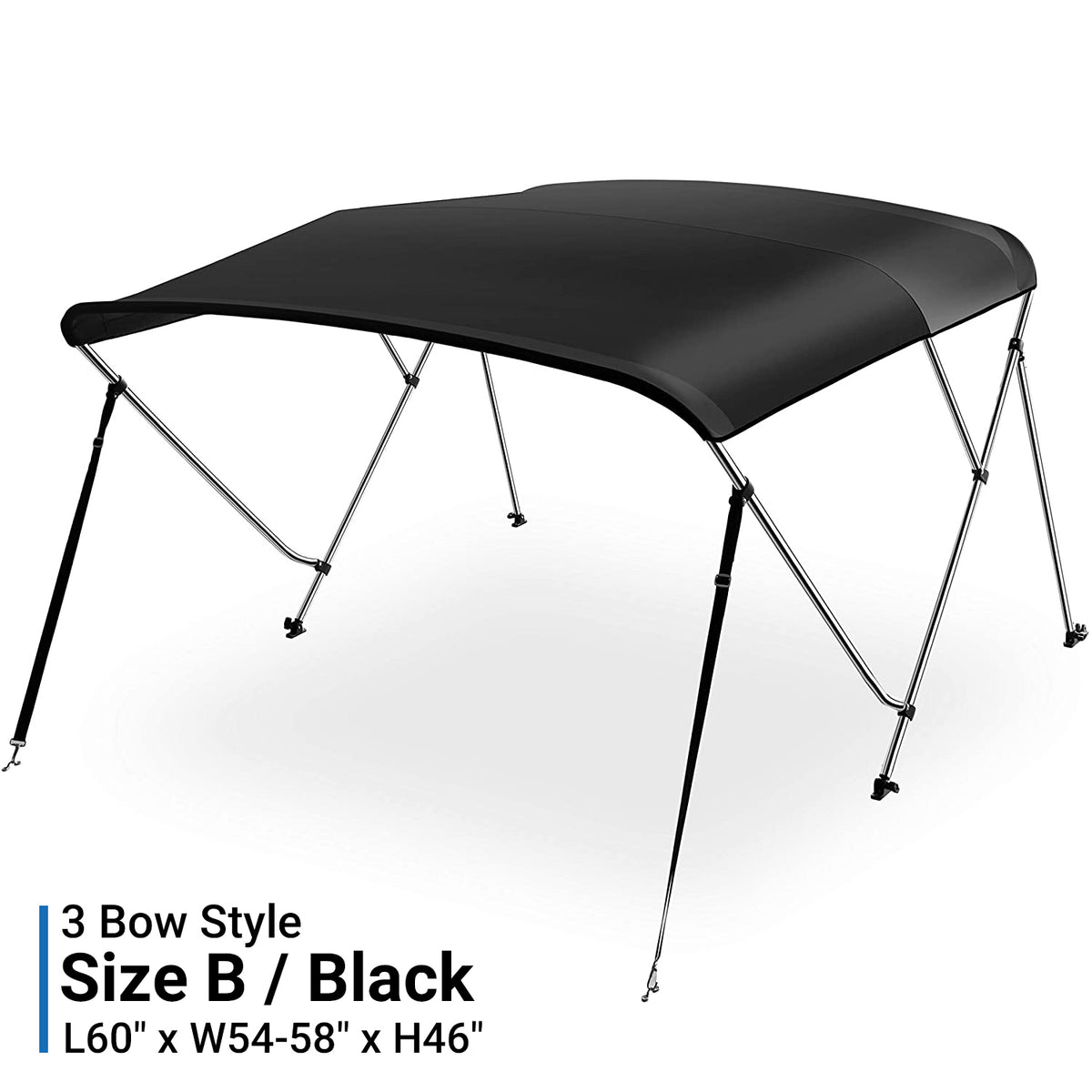 Seamax Bimini Solution for Sport Inflatable Boats (PVC and Hypalon) with Suitable Options