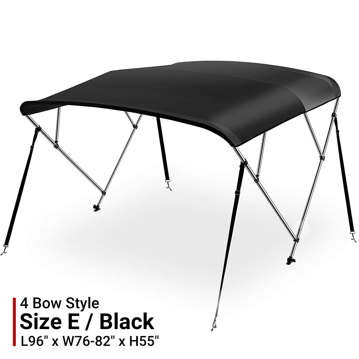 Seamax Bimini Solution for Sport Inflatable Boats (PVC and Hypalon) with Suitable Options