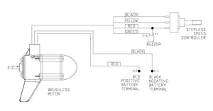 Parts for PowerMax Trolling Motor 2HP 12V & 3HP 24V model - Potentiometer / Part# 24001268 - Seamax Marine