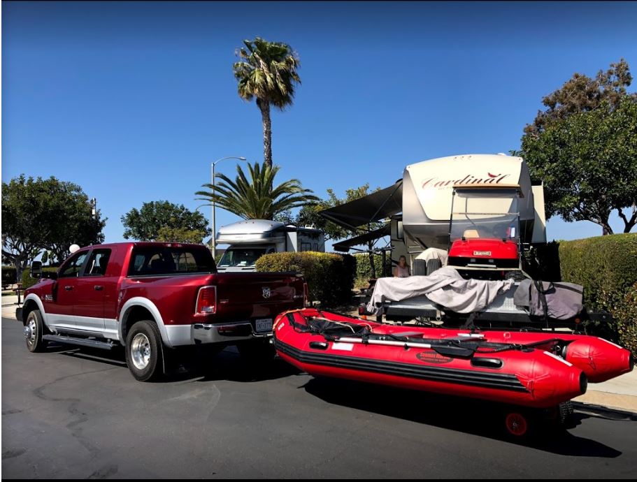 Seamax Ocean380T 12.5 Feet Commercial Grade Inflatable Boat, Max 7 Passengers and 25HP Rated - Seamax Marine