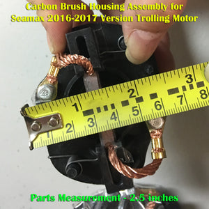 Trolling Motor: Carbon Brush Assembly for L-Series and X-Series 12V DC Models - Seamax Marine