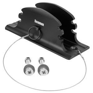 Deluxe Boat Launching Wheel System, Black Military Edition, 4 Positions and 4 Stages Removable and Adjustable Legs, 14" Pneumatic Wheels. Suggest Support Water Craft Weight 600 Lbs
