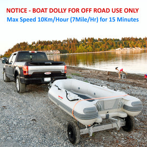 Seamax New Deluxe Aluminum Portable Boat Hand Dolly Set - Heavy Duty