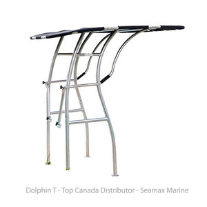 Dolphin Pro3 Extreme Heavy  Duty T top Anodised Frame Black Canopy