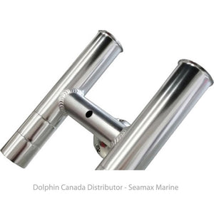 Dolphin Twin Rod Holder - Anodised