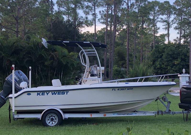 Dolphin Pro2 T Top Anodized Frame Black Canopy plus Quick Release Knobs + Antenna Bracket