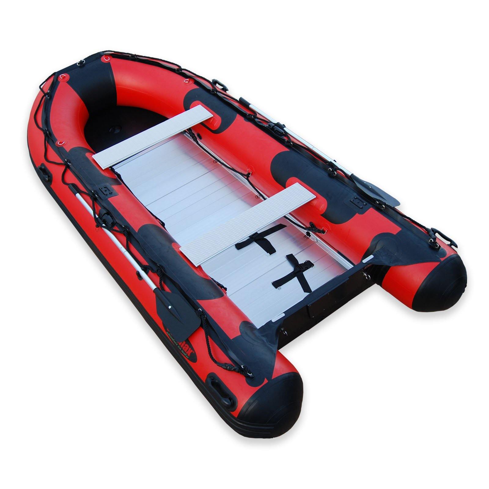 Seamax Recreational 12.5 Feet Inflatable Boat, Max 6 Passengers and 25HP Rated - Sold by Edmonton Dealer Only - Seamax Marine