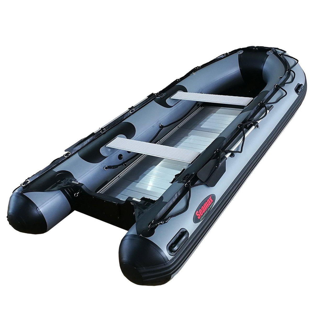Seamax Recreational 14 Feet Inflatable Boat, Max 9 Passengers and 35HP Rated - Sold by Edmonton Dealer Only - Seamax Marine