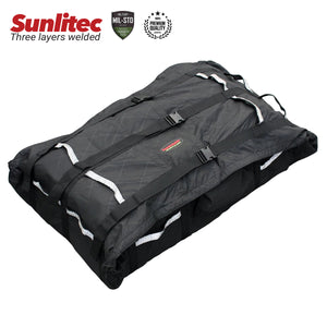 Seamax Foldable Inflatable Boat (Hull) Storage and Carrying Bag, with Sunlitec Fabric, Reflective Handles