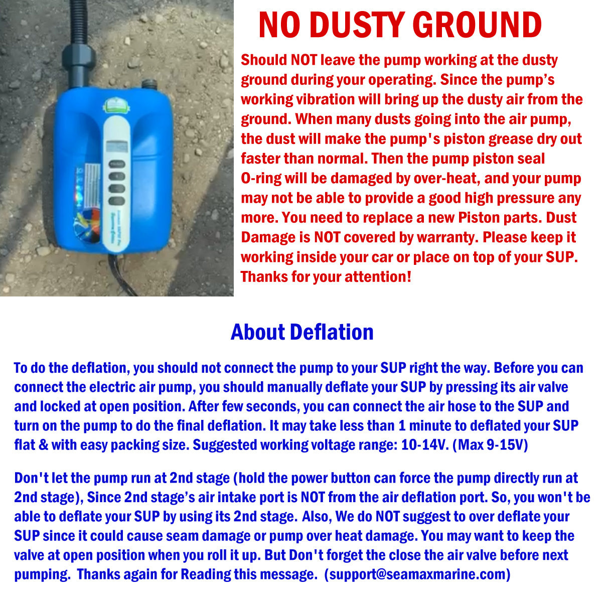 Signature Edition SUP20D PRO Double Stage 20PSI Electric Air Pump for Inflatable SUP and Boat, Intelligent Firmware with Built-in Temperature Sensor and Timer