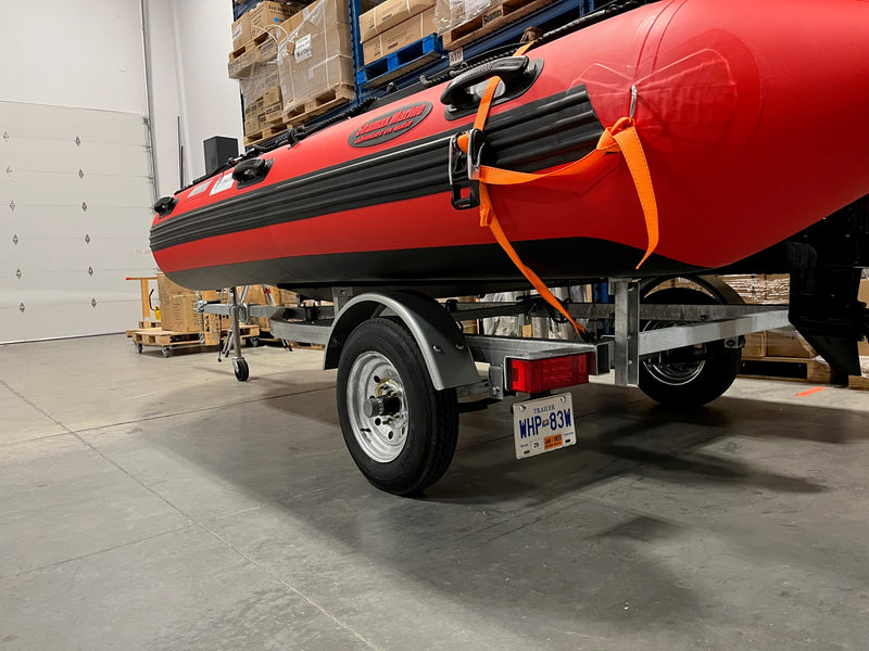 Inflatable Raft Trailers Galvanized Road Runner Boat Trailer for Inflatable Boats- Special Edit ...