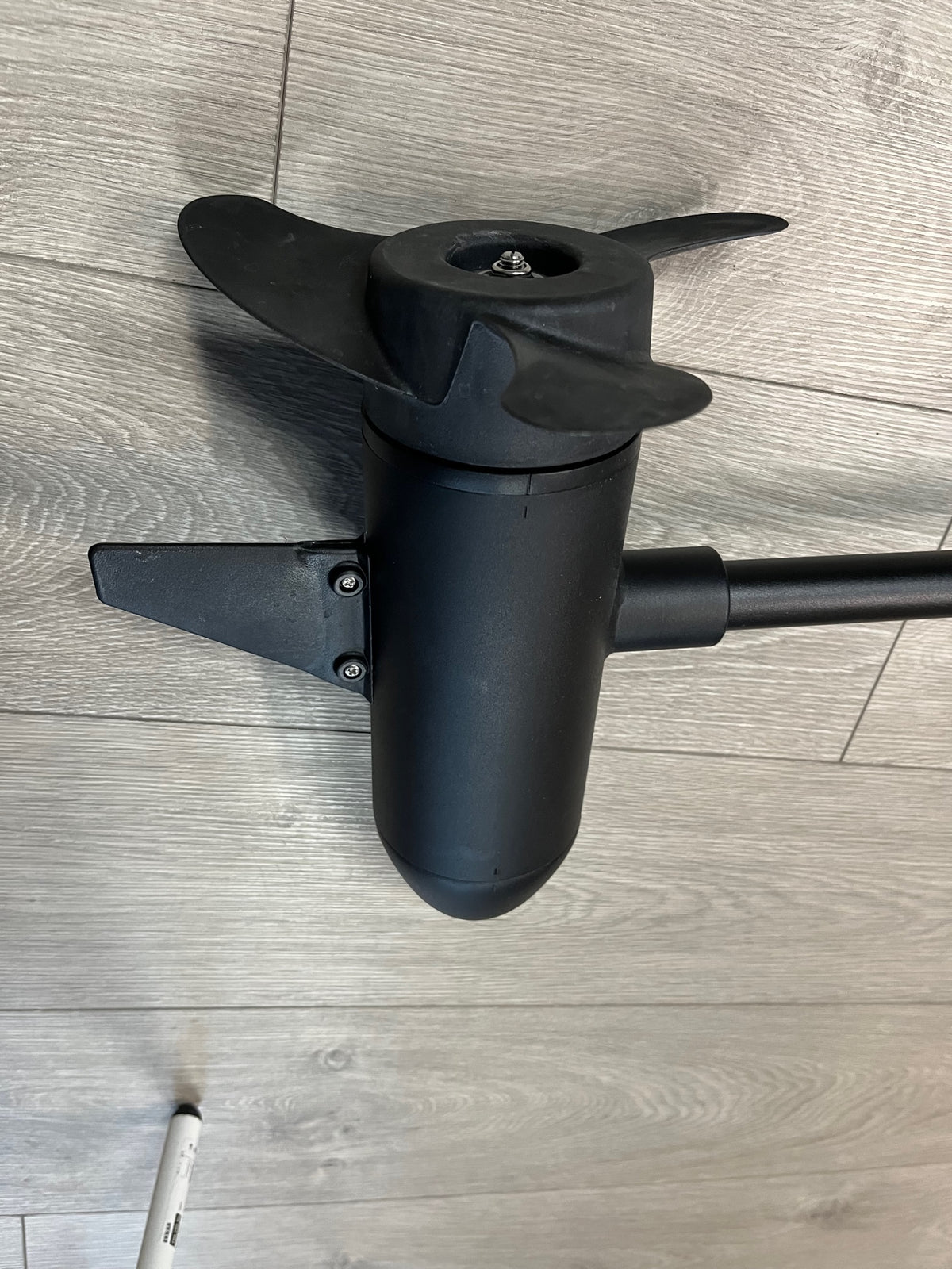 Seamax Haswing 12V 55Lbs Thrust Electric DC Trolling Motor with 35&quot; Shaft with Black Color Prop