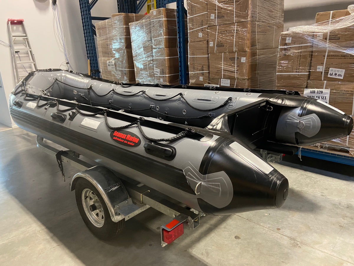 Seamax Ocean470T 15.5 FT Commercial Grade JET Version Long Shaft with Aluminium Transom