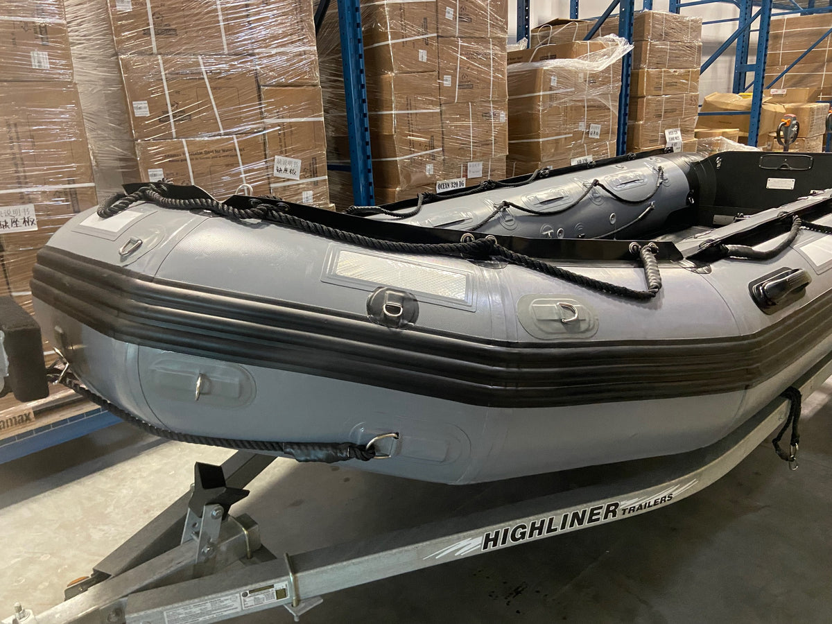 Seamax Ocean470T 15.5 FT Commercial Grade JET Version Long Shaft with Aluminium Transom