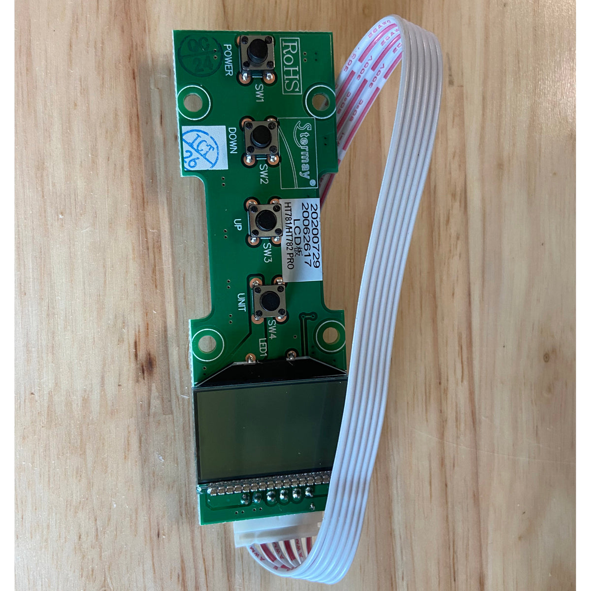 Pump Parts #1 - Digital Program LCD Unit for SUP20D PRO & SUP20S PRO Air Pump (DPU)