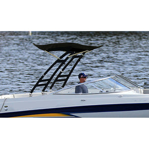 Indy Max Forward Facing Wakeboard Tower -Polished & Black