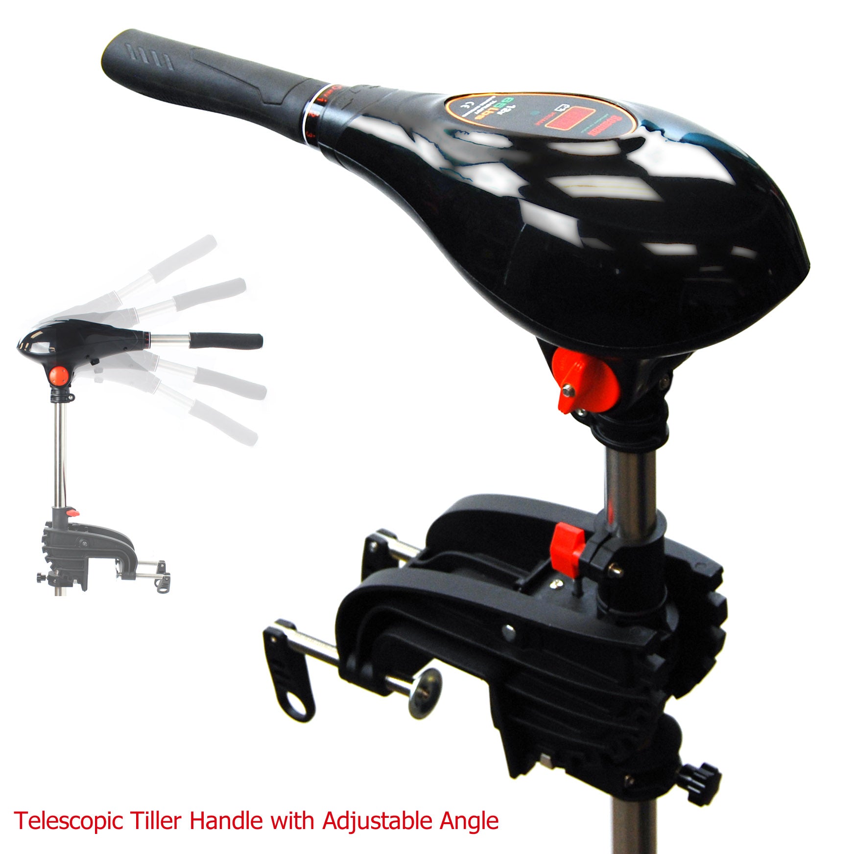 Seamax 12V SpeedMax Electric Trolling Motor with 36 Inches Shaft 55 Lbs Thrust