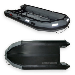 Seamax Ocean430T 14 Feet Commercial Grade Inflatable Boat, Max 10 Passengers and 35HP Rated - Seamax Marine