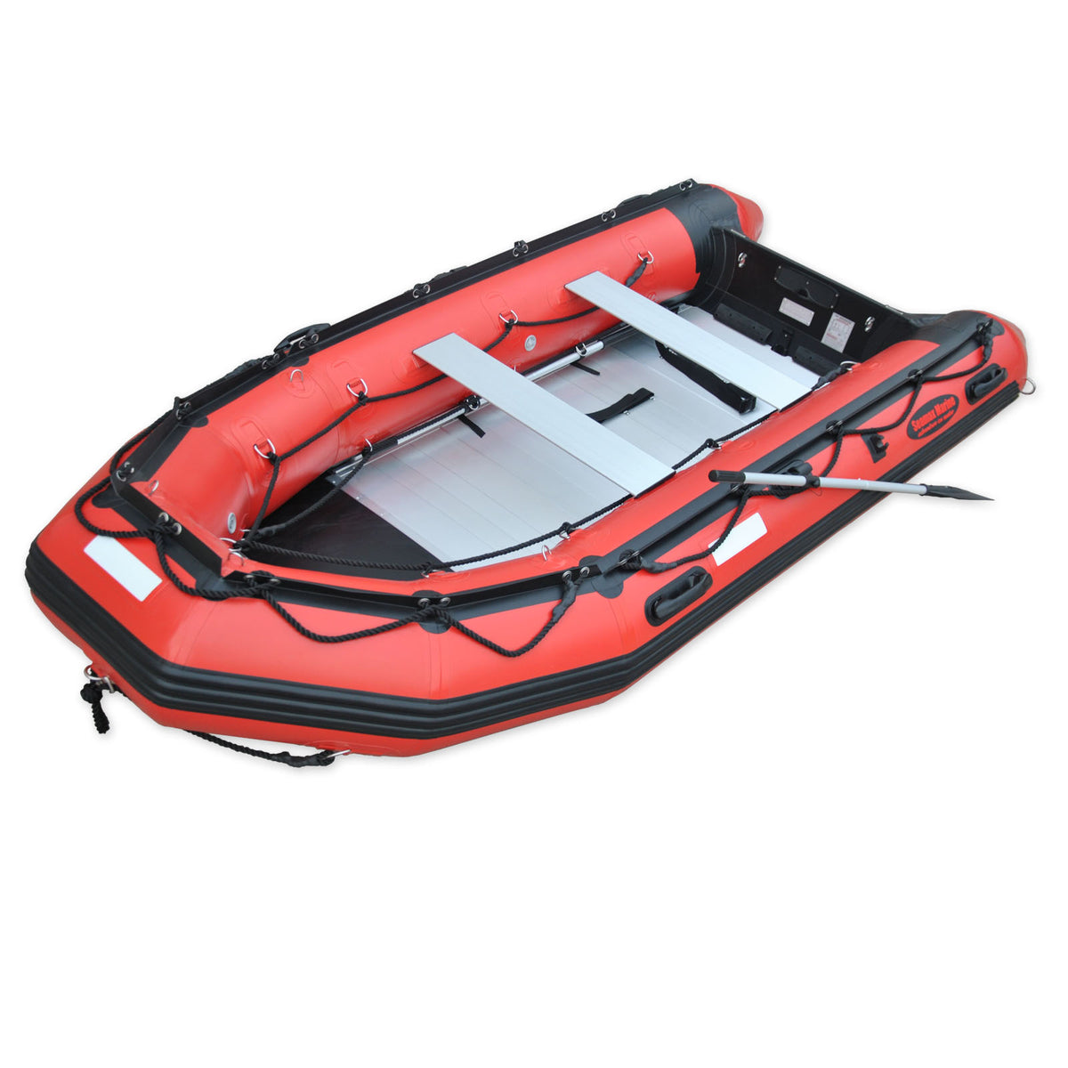 Seamax Ocean380T 12.5 Feet Commercial Grade Inflatable Boat, Max 7 Passengers and 25HP Rated - Seamax Marine