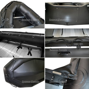 Seamax Ocean430T 14 Feet Commercial Grade Inflatable Boat, Max 10 Passengers and 35HP Rated - Seamax Marine