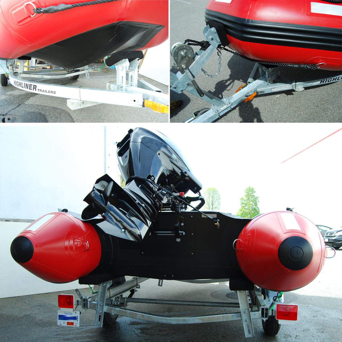 Seamax Ocean500T 16.5 Feet Commercial Grade Inflatable Boat, Max 15 Passengers and 50HP Rated - Seamax Marine