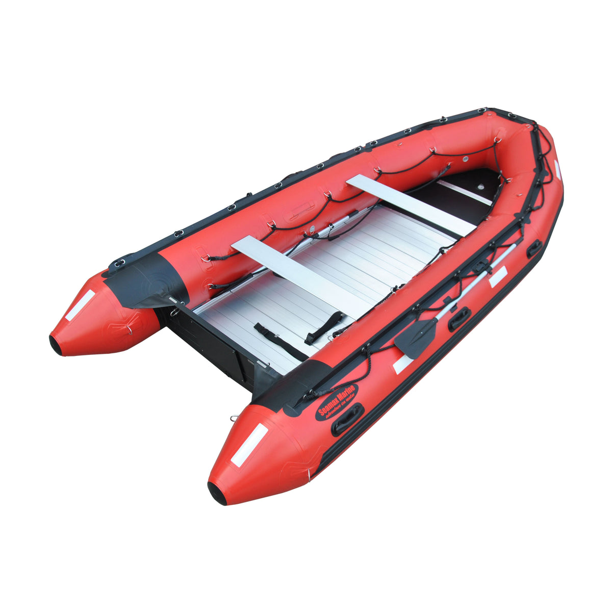Seamax Ocean500T 16.5 Feet Commercial Grade Inflatable Boat, Max 15 Passengers and 50HP Rated - Seamax Marine