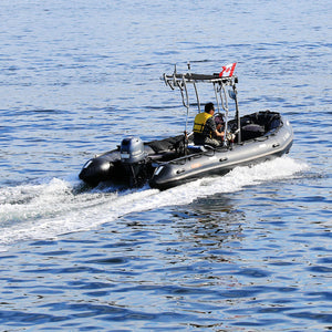 Seamax Pro OceanT Hypalon Commercial Grade Inflatable Boat, with Heavy Duty Alumium Floor (Boat Only) - Seamax Marine