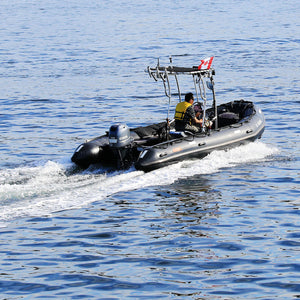 Seamax Pro OceanT Hypalon Commercial Grade Inflatable Boat, with Heavy Duty Alumium Floor (Boat Only) - Seamax Marine