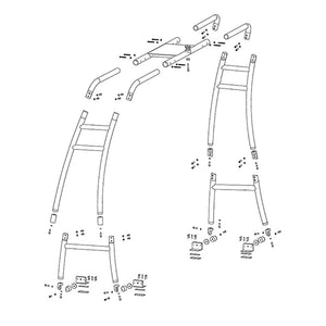 Origin-Indy Cruze Wakeboard Tower for Pontoon Boat