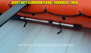 Seamax Pro OceanT Hypalon Commercial Grade Inflatable Boat, with Heavy Duty Alumium Floor (Boat Only) - Seamax Marine