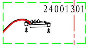 Parts for PowerMax Trolling Motor 2HP Model - 12V Lamp Panel / Part# 24001301 - Seamax Marine