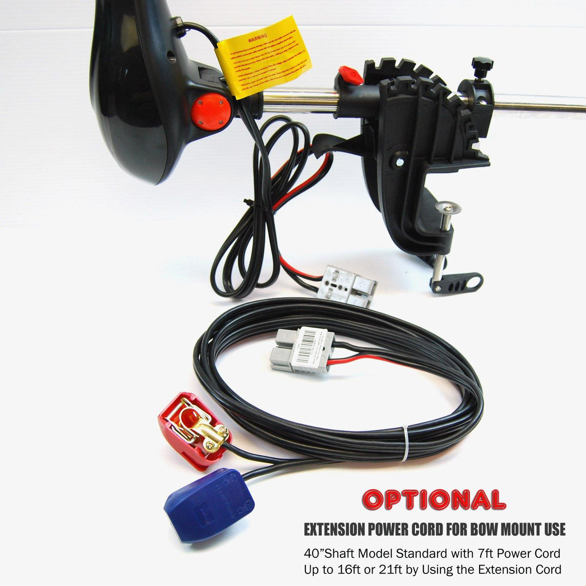 Seamax 24V SpeedMax Electric Trolling Motor with 40 Inches Shaft, 90 Lbs Thrust - Seamax Marine