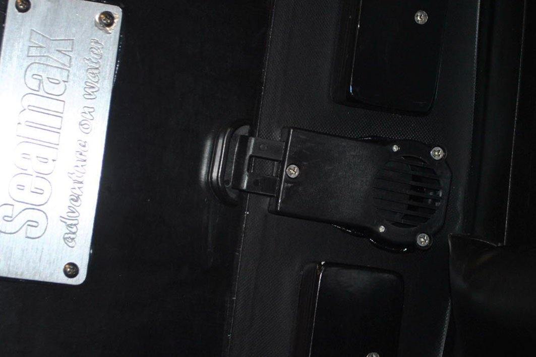 Drain Valve - Hexagon Style for 1&quot; or 1-1/2&quot; Thick Transom with Sikaflex 291i Marine Sealant - Seamax Marine