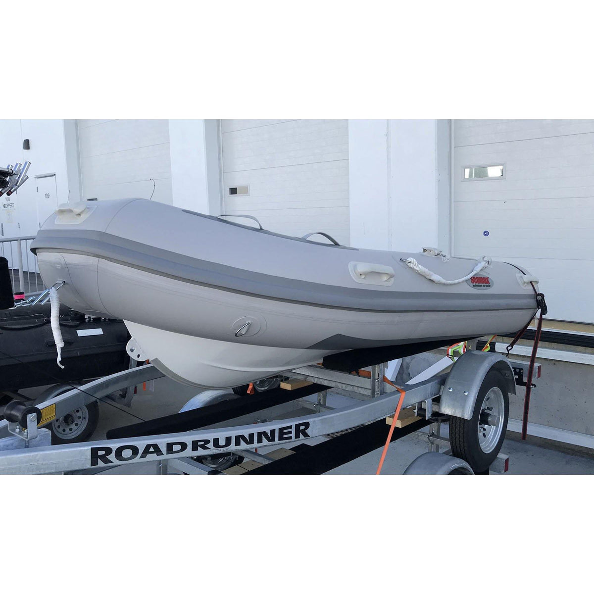 Seamax Aluminum RIB Yacht Tender, 9 to 11 Feet with Bow Locker and Flat Deck - Seamax Marine