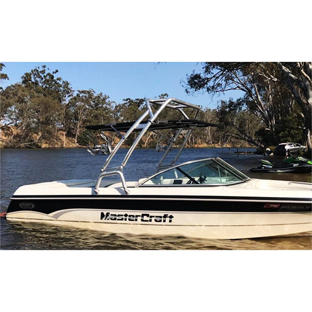 Reborn LaunchX Wakeboard Tower - Polished &amp; Black