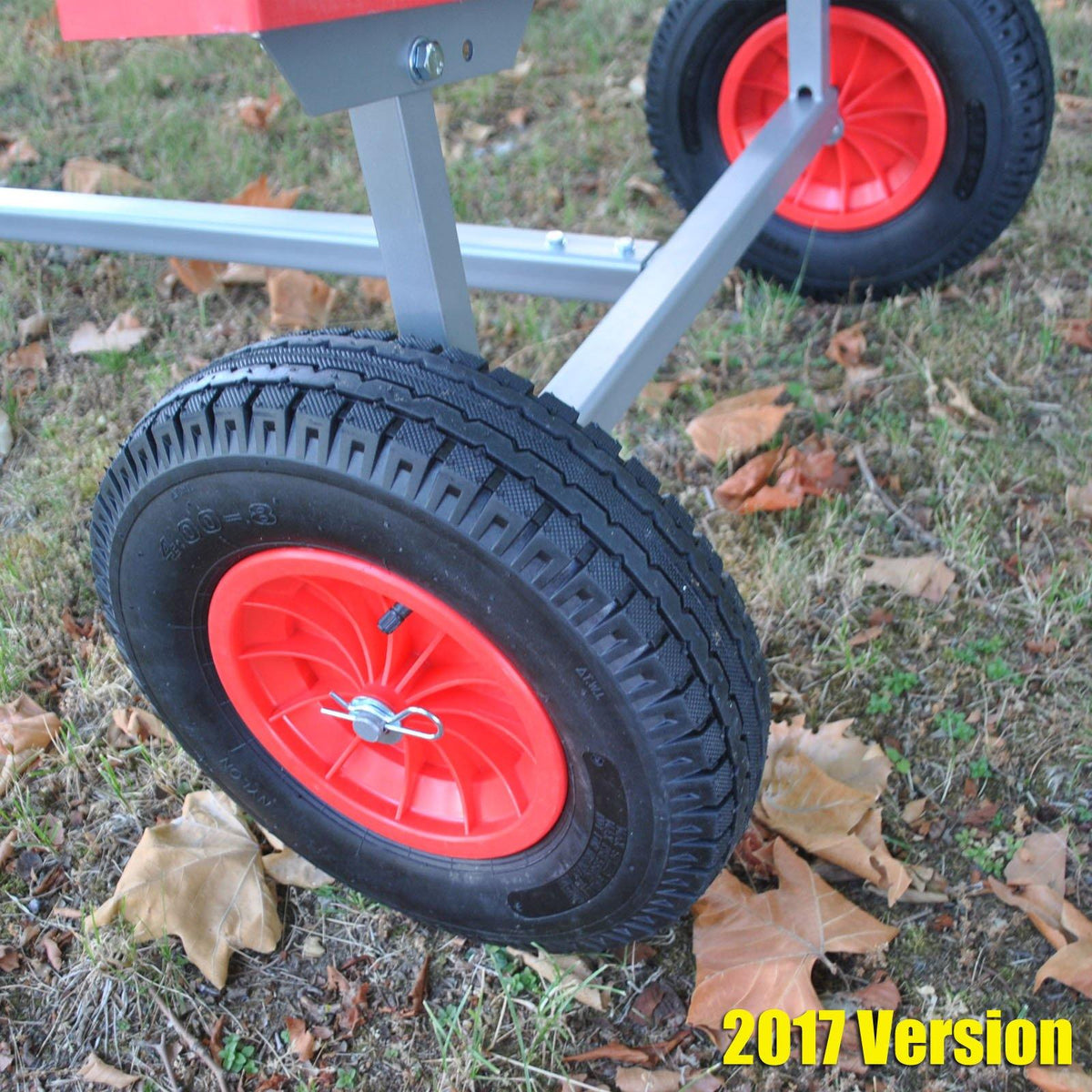 16&quot; Pneumatic Wheel with 3/4&quot; Axle Hole for Seamax Boat Hand Dolly - Seamax Marine