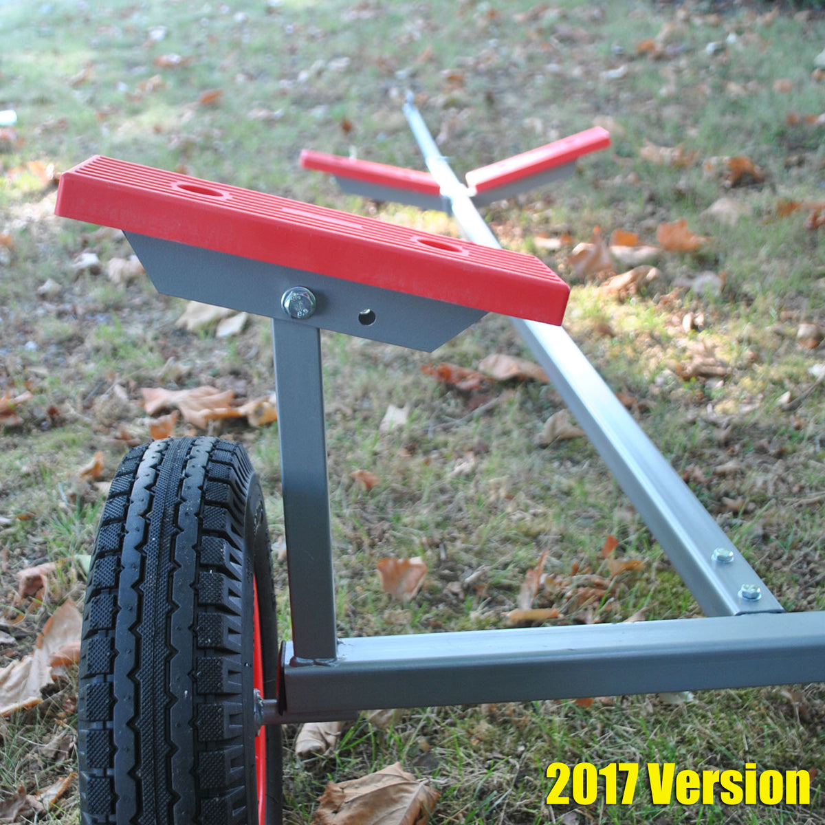 Portable Boat Carry and Launching Hand Dolly Set, 16” Pneumatic Wheels - Seamax Marine